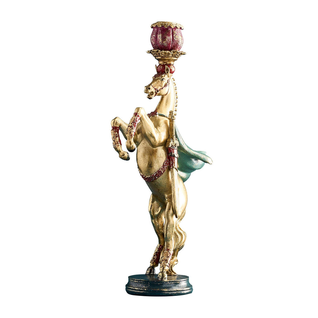 Chandelier Cheval de Cirque, Or, 17,5 x 9,5 x 36,5 cm