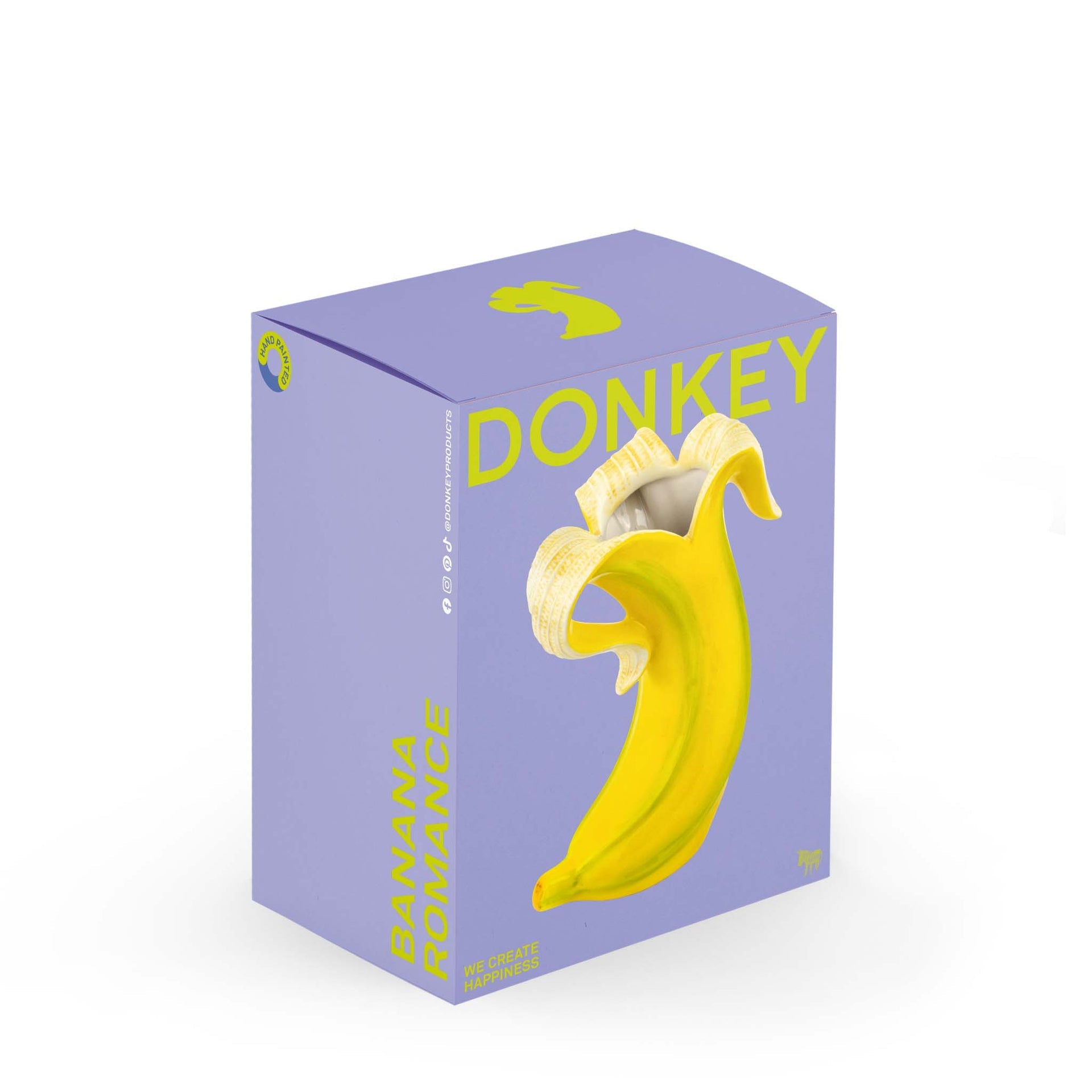 Kleine Vase Bananenromanze