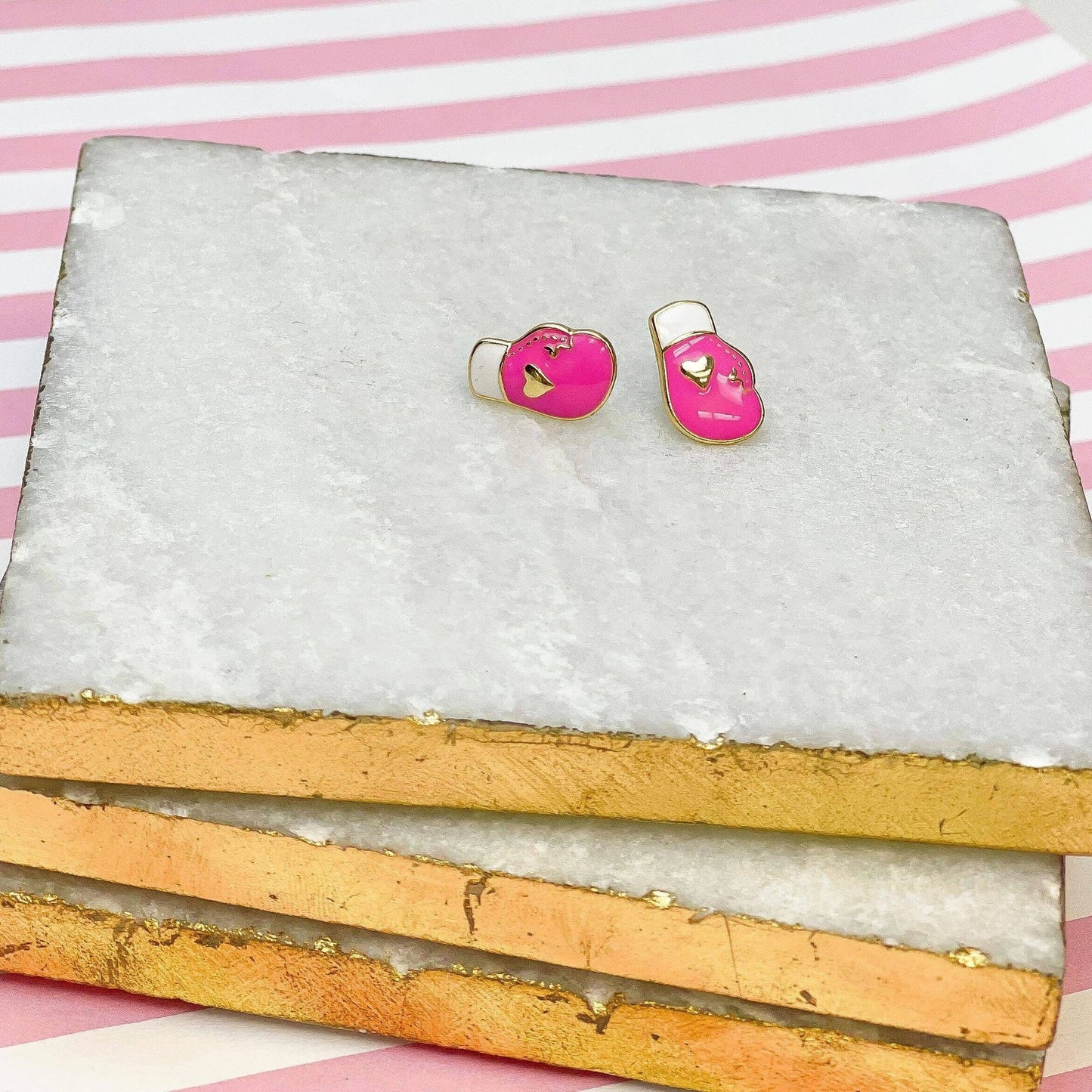 Boucles d'oreilles Boxing