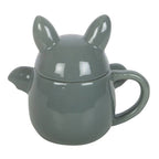 Tasse à couvercle Halloween chauve‑souris mignonne
