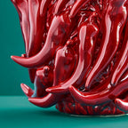 Vase Chili bordeaux
