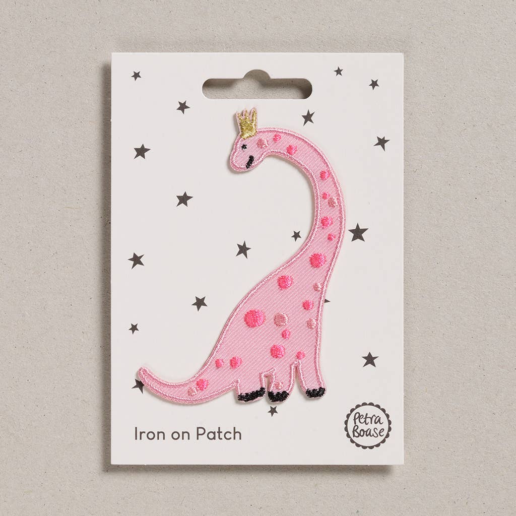 Design-lahja – patch thermocollant dinosaure rose petra boase ltd 