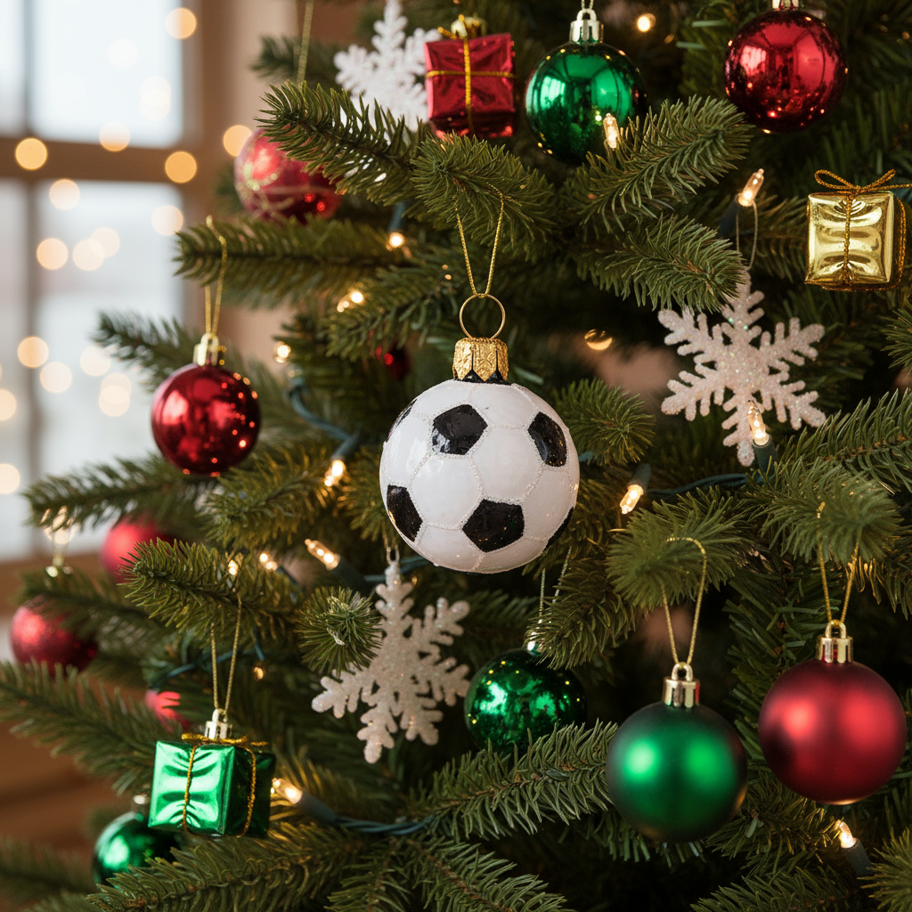 Boule de Noël Football XS | Oggetti di design e regali originali