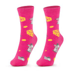 Chaussettes Enfant Souris et Fromages