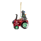 Festliche Traktor-Weihnachtskugel