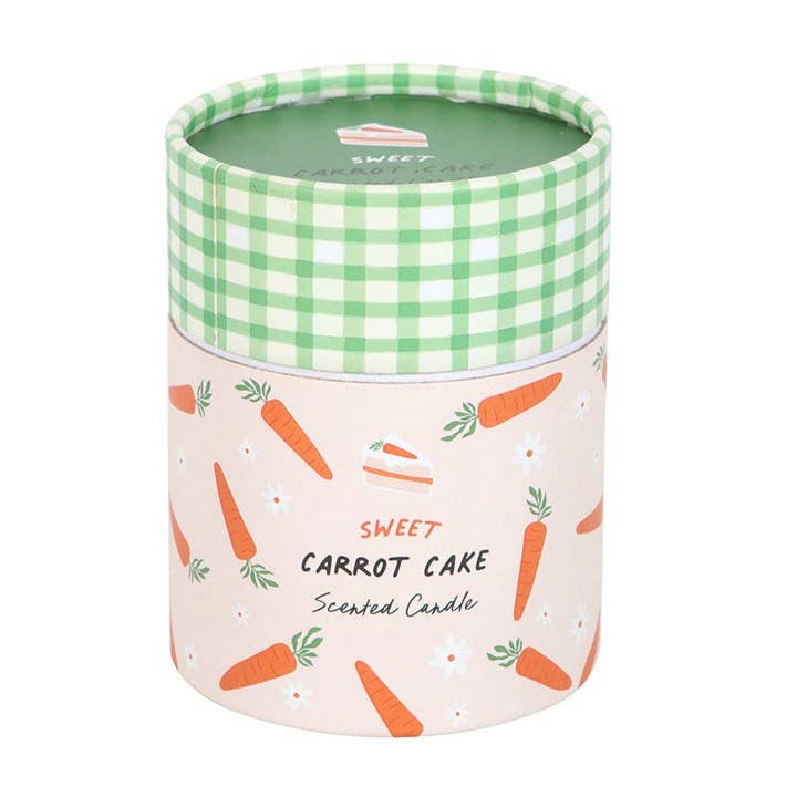 Bougie parfumée à la tarte aux carottes sucrée