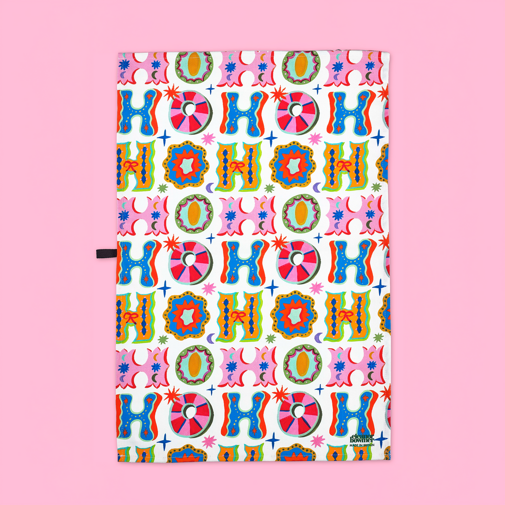 Ho Ho Christmas Tea Towel
