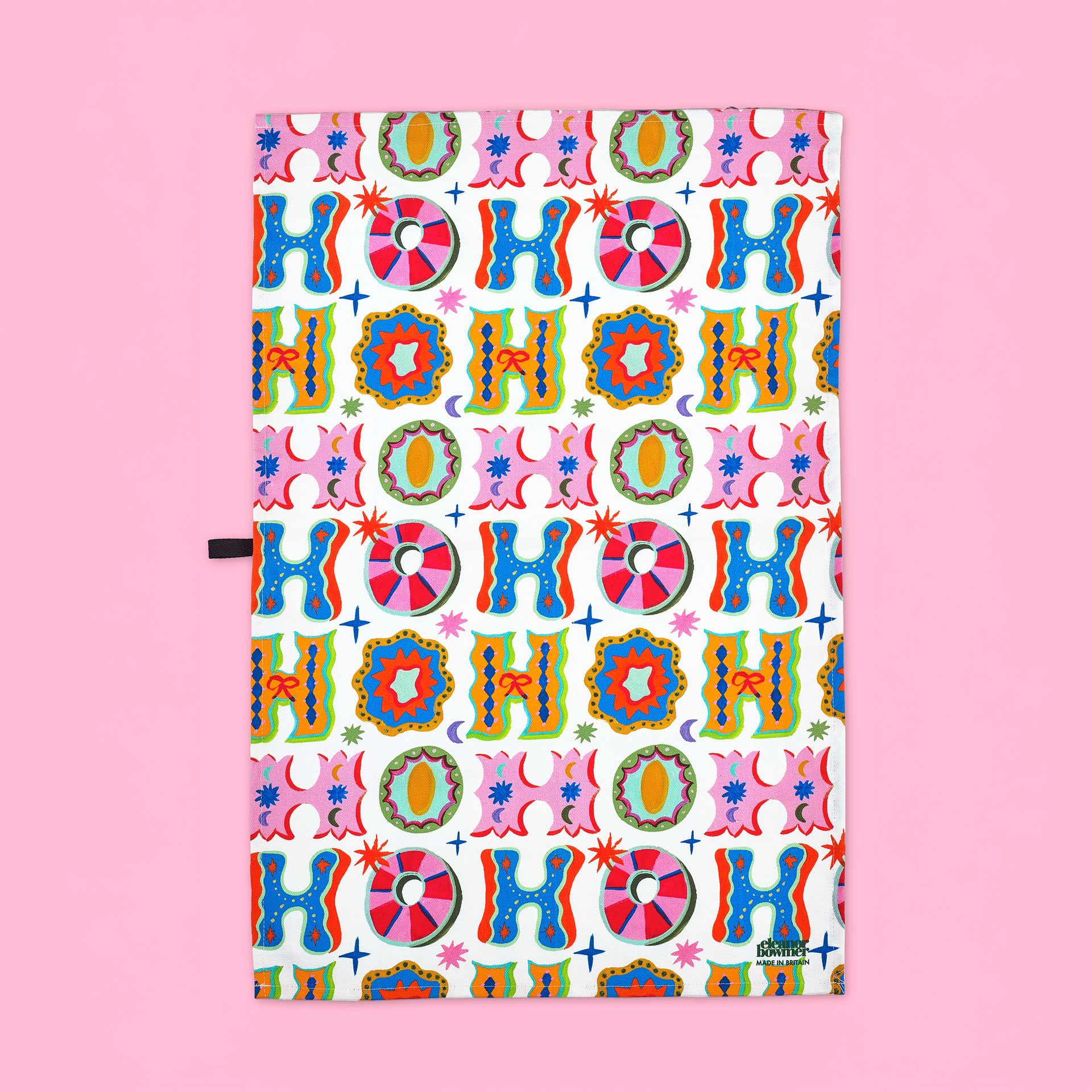 Ho Ho Weihnachts-Geschirrtuch