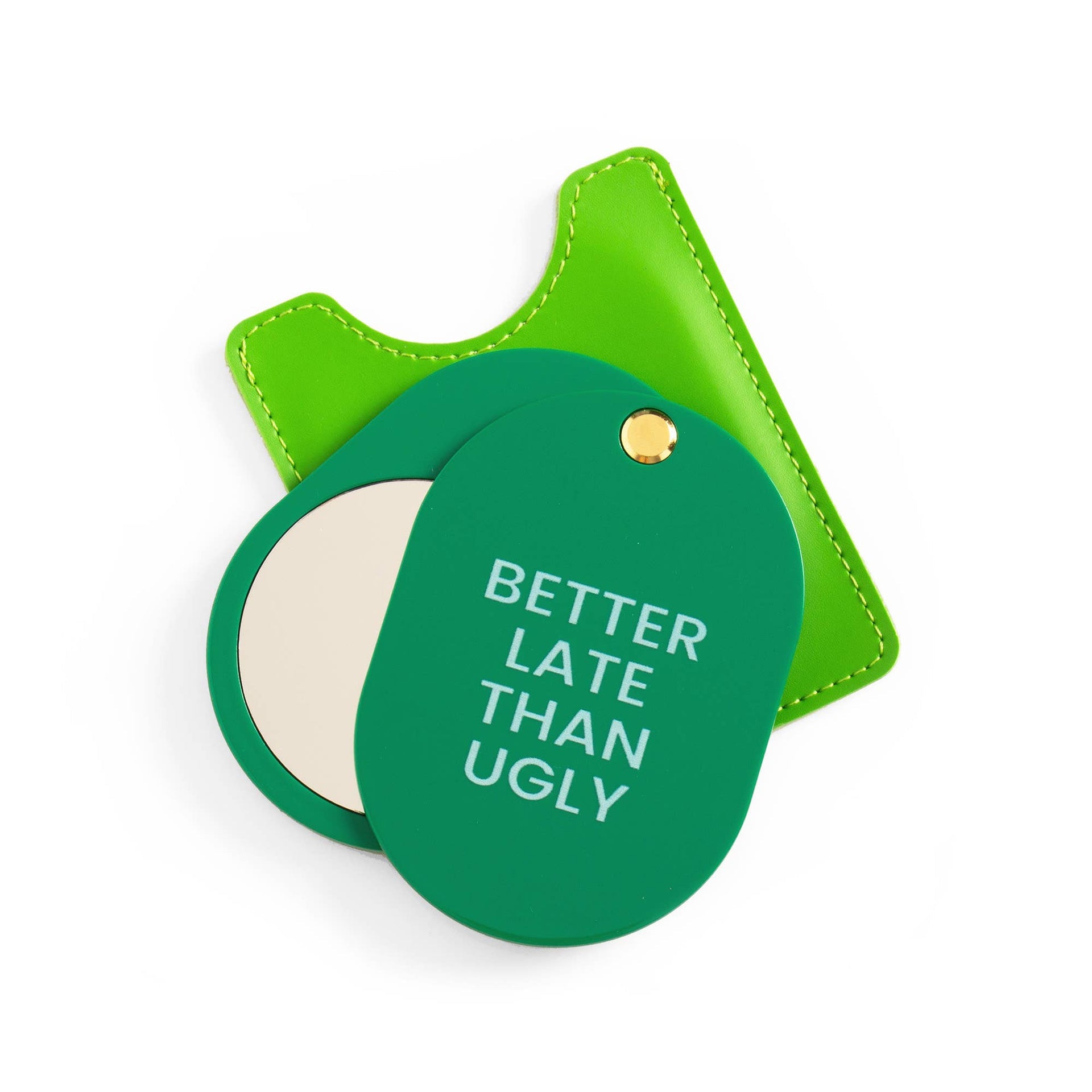 Miroir de Poche Vert Helio Ferretti Vue 4