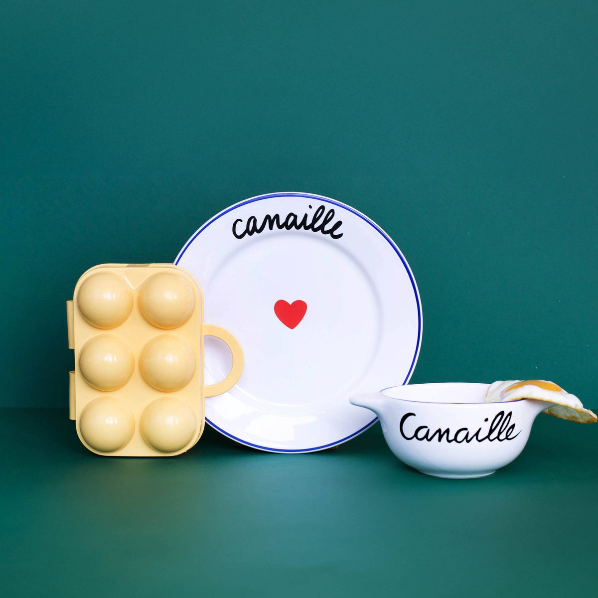 Assiette La Famille S’éclate - Canaille – vue produit 2