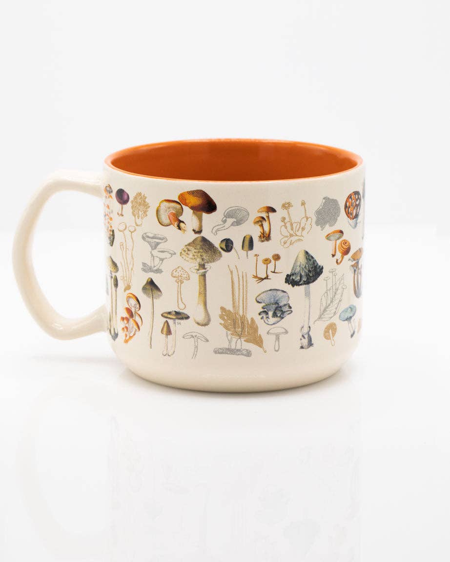 Oggetto regalo di design – Mug Champignons – produit scientifique Cognitive Surplus EU, vue 2