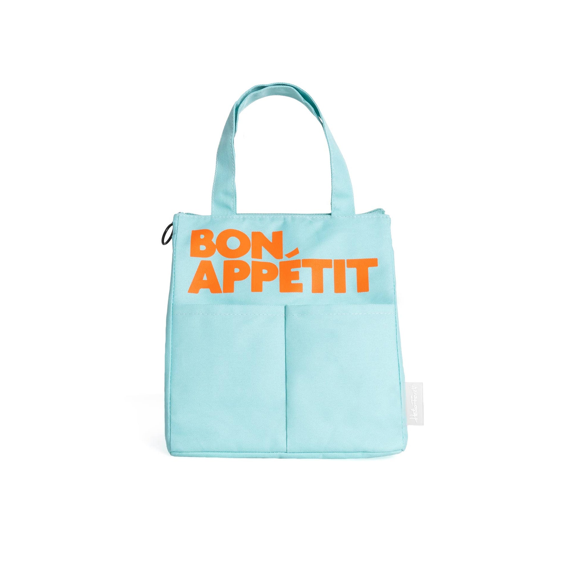 Sac Isotherme pour Déjeuner Bon Appétit Vert Menthe Helio Ferretti Vue 2