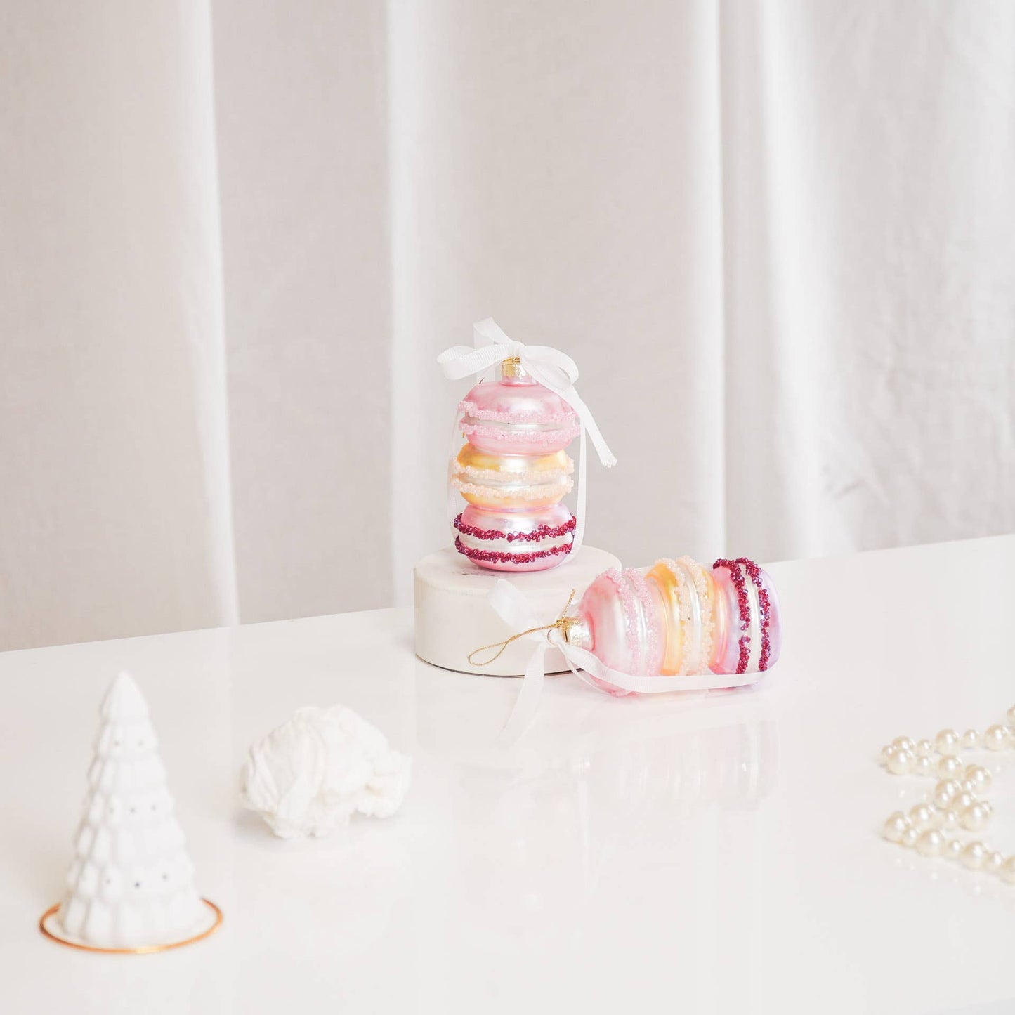 Boule de Noël Macarons