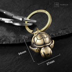 Oggetto regalo di design – porte cles tortue shelly fabach 