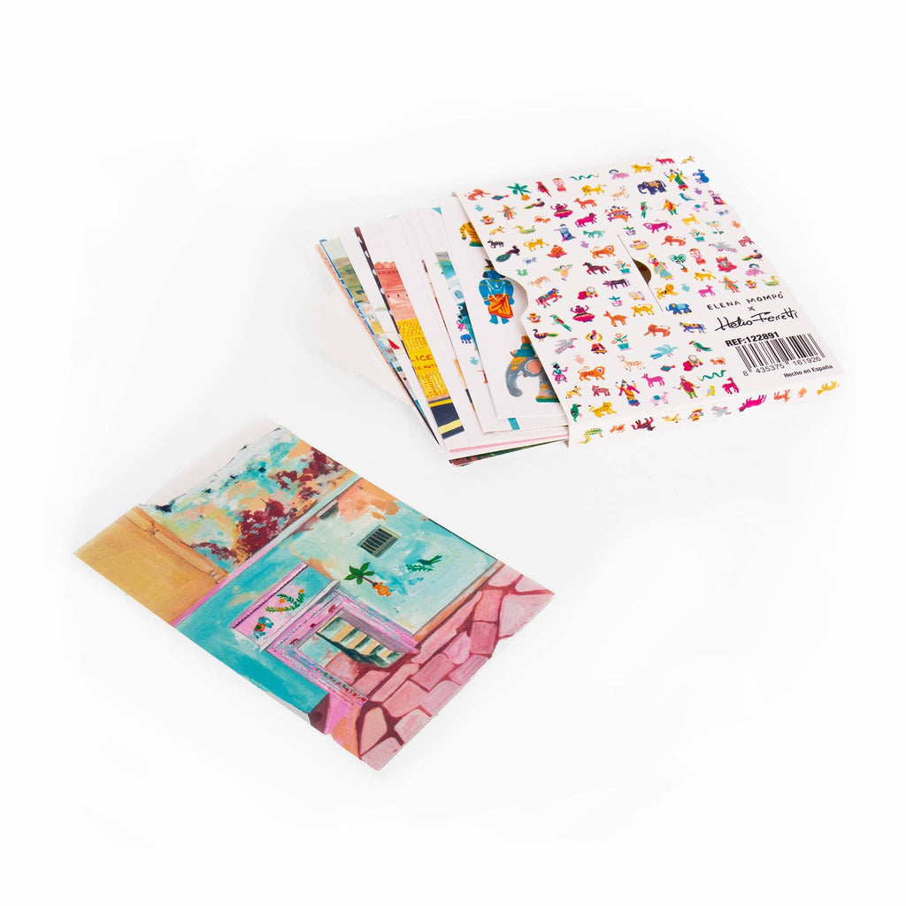 Lot de 15 Cartes Postales D'inde Helio Ferretti Vue 3