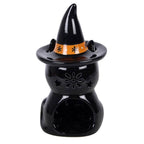 Brûle-parfum Halloween Chat noir Frightful Folk