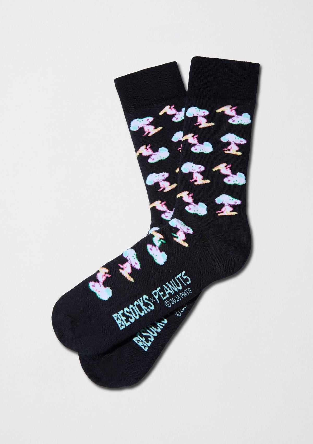 Chaussettes BeSnoopy Néon Noir / 41/46 – Besocks