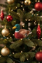Boule de Noël en Feutrine Maddox le Canard Colvert | Design-lahjat ja sisustustuotteet