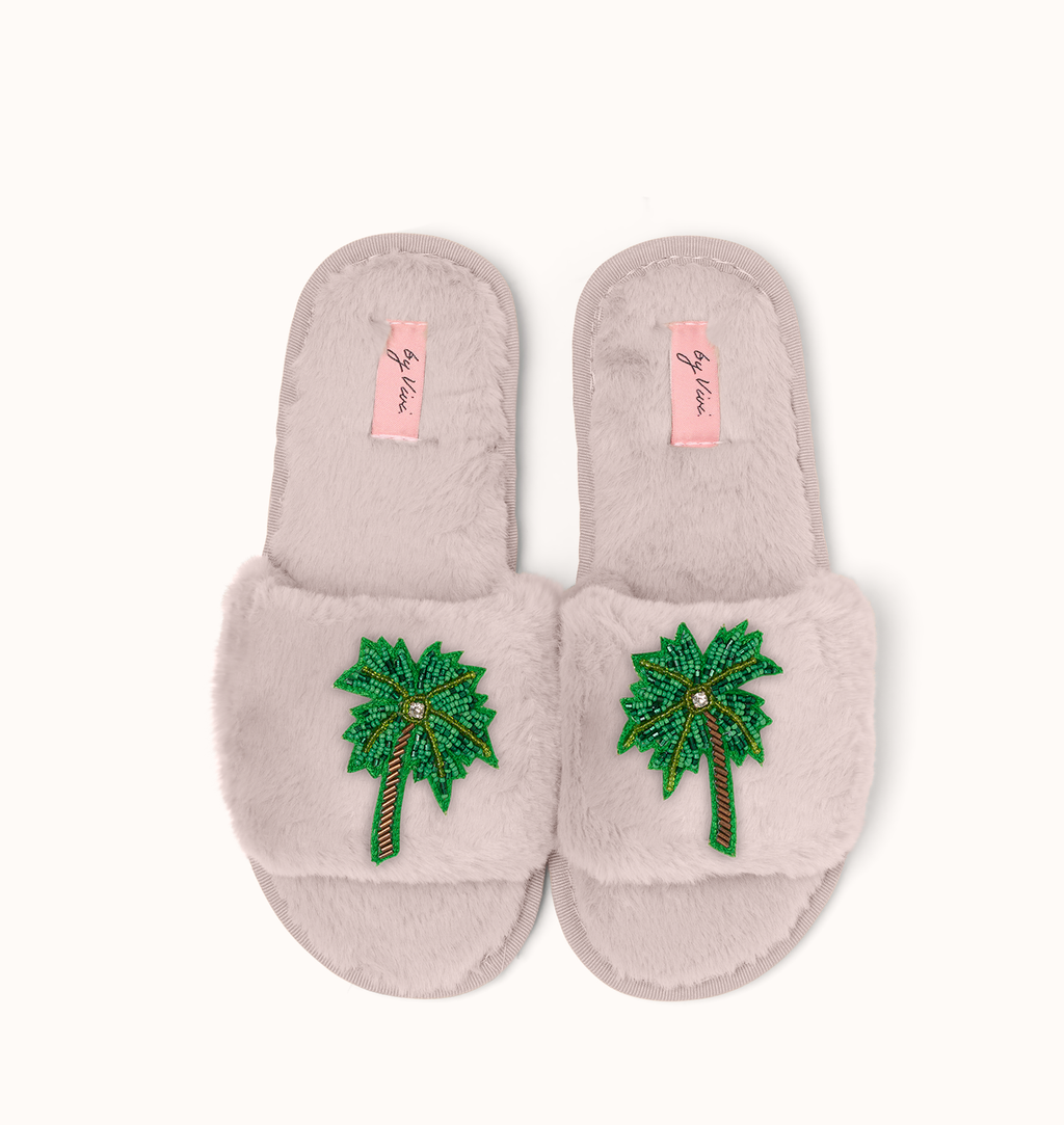 Paire de broches pour Chaussons - Palmier