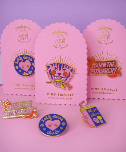 Pin's Tiger Limistic