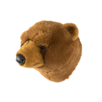 Décoration Murale Peluche Oliver le Ours Brun - Wild & Soft