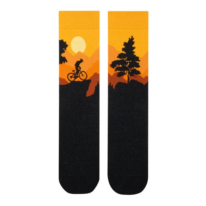Fahrrad-MTB-Socken (verschiedene Muster)