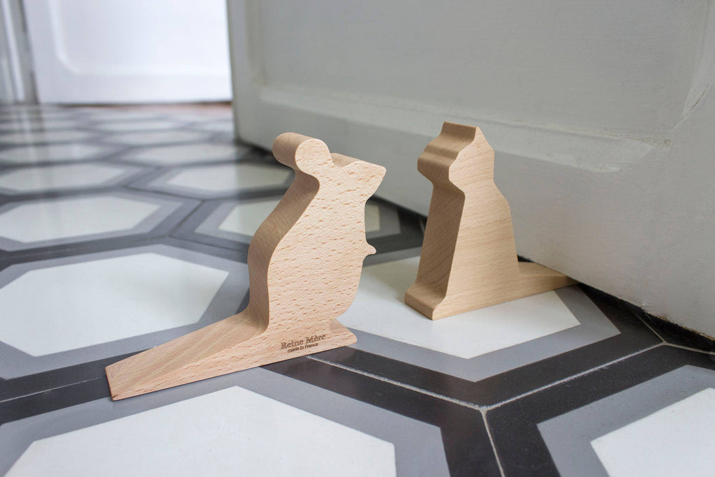 Cale-porte en bois Souris Mimi | Objetos de diseño y regalos originales