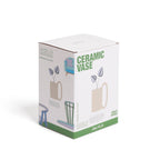 Vase en Céramique avec Base Naturelle Peint à la Main Helio Ferretti Vue 5