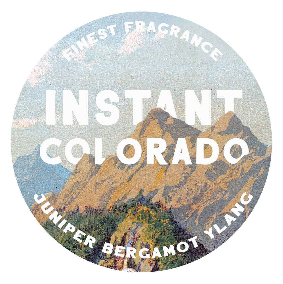 Instant Colorado Duftkerze
