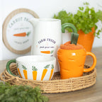 Ensemble de tasse et chaussettes en forme de carotte | Design e regali originali