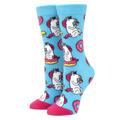 Regalo de diseño – chaussettes licornes et donuts