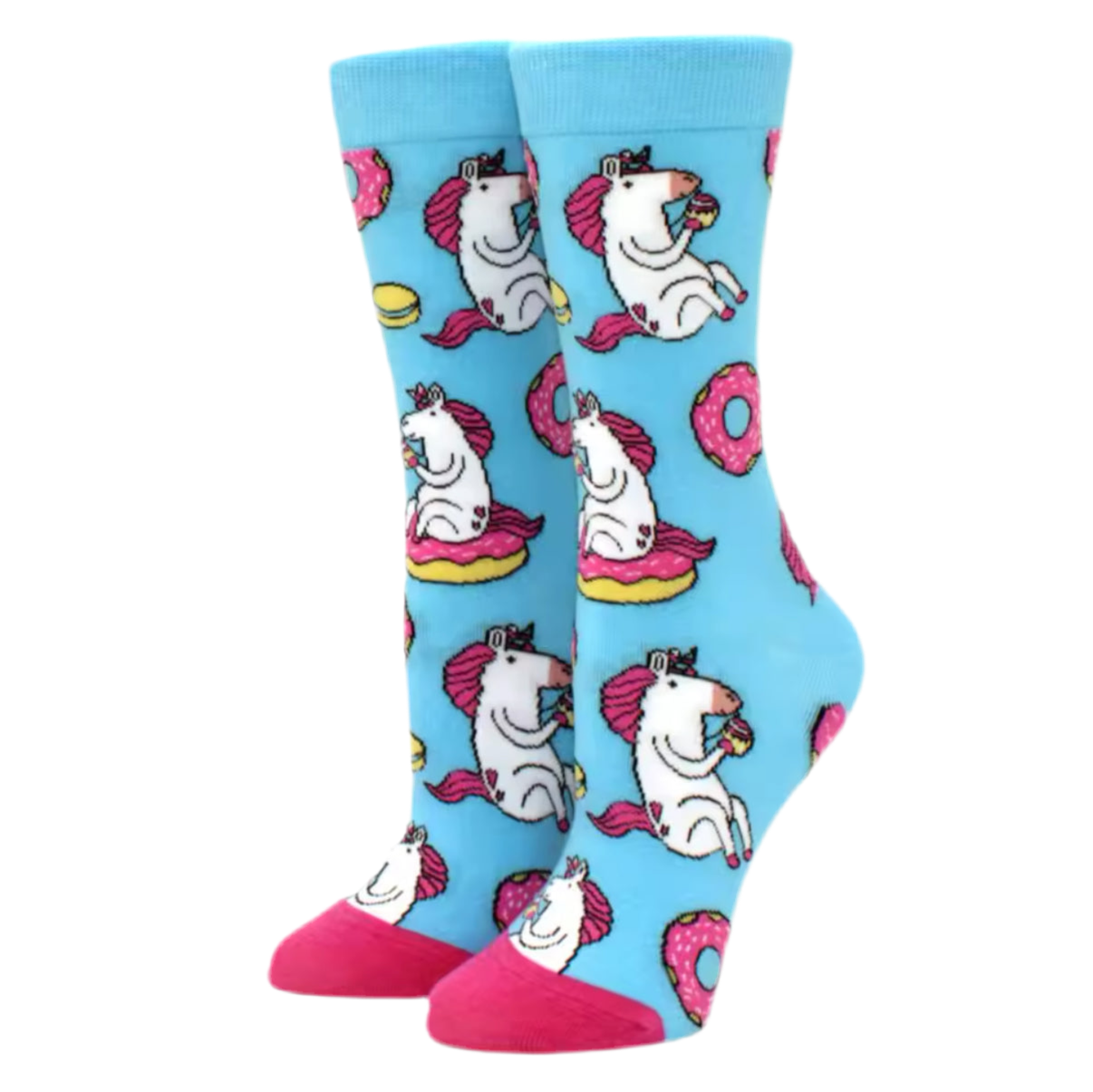 Regalo de diseño – chaussettes licornes et donuts