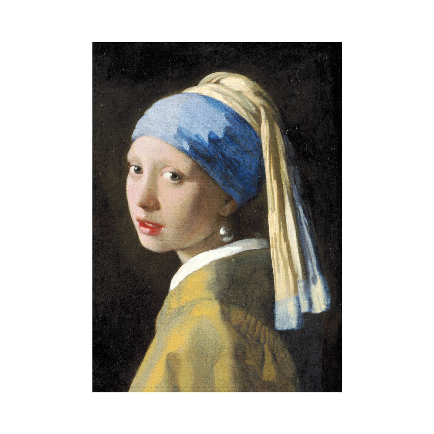 Torchon Vermeer - La Jeune Fille à la perle