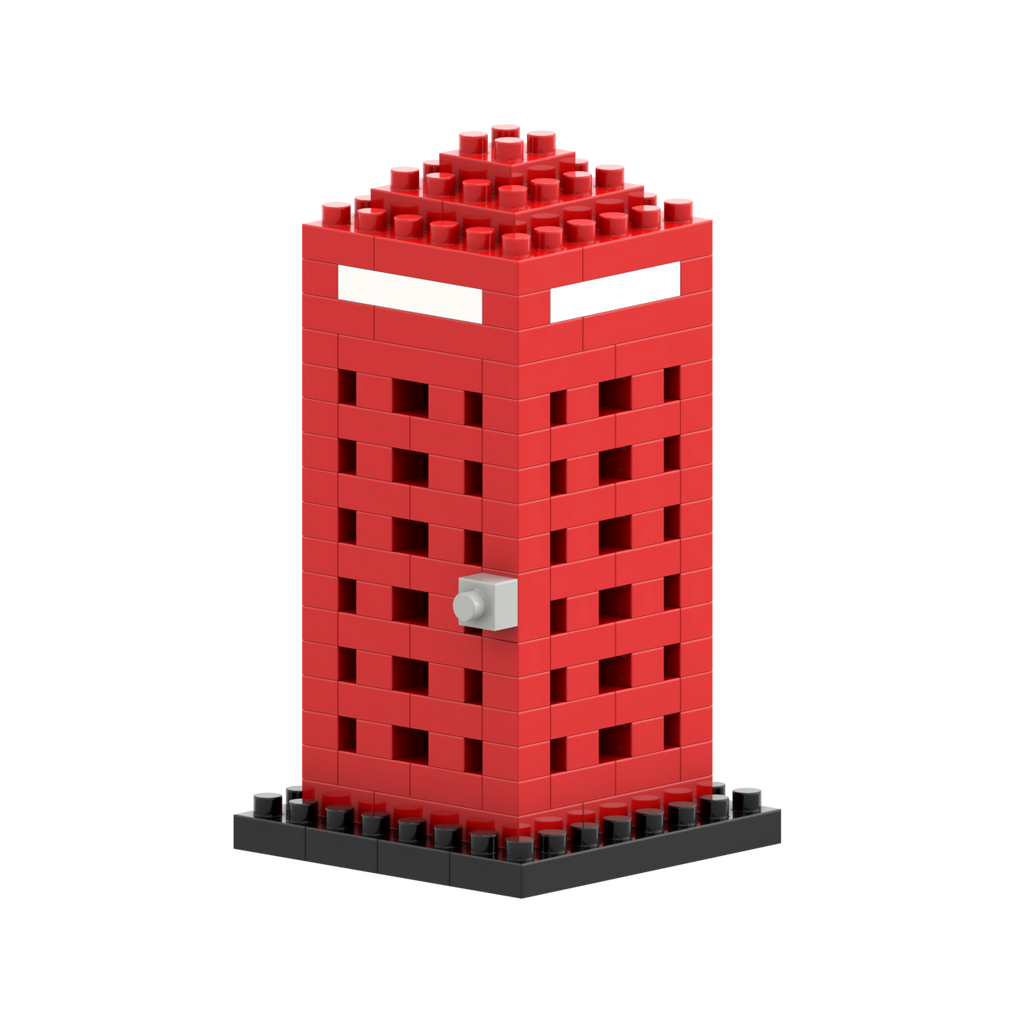 BRIXIES Cabine téléphonique rouge