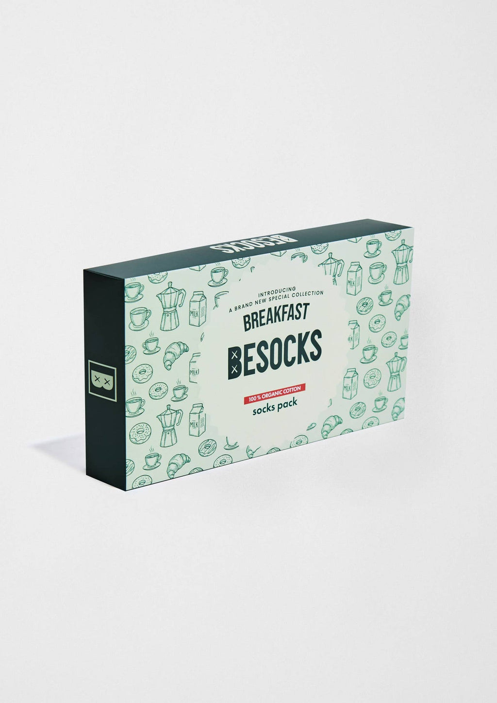 Pack de chaussettes Breakfast - coton biologique