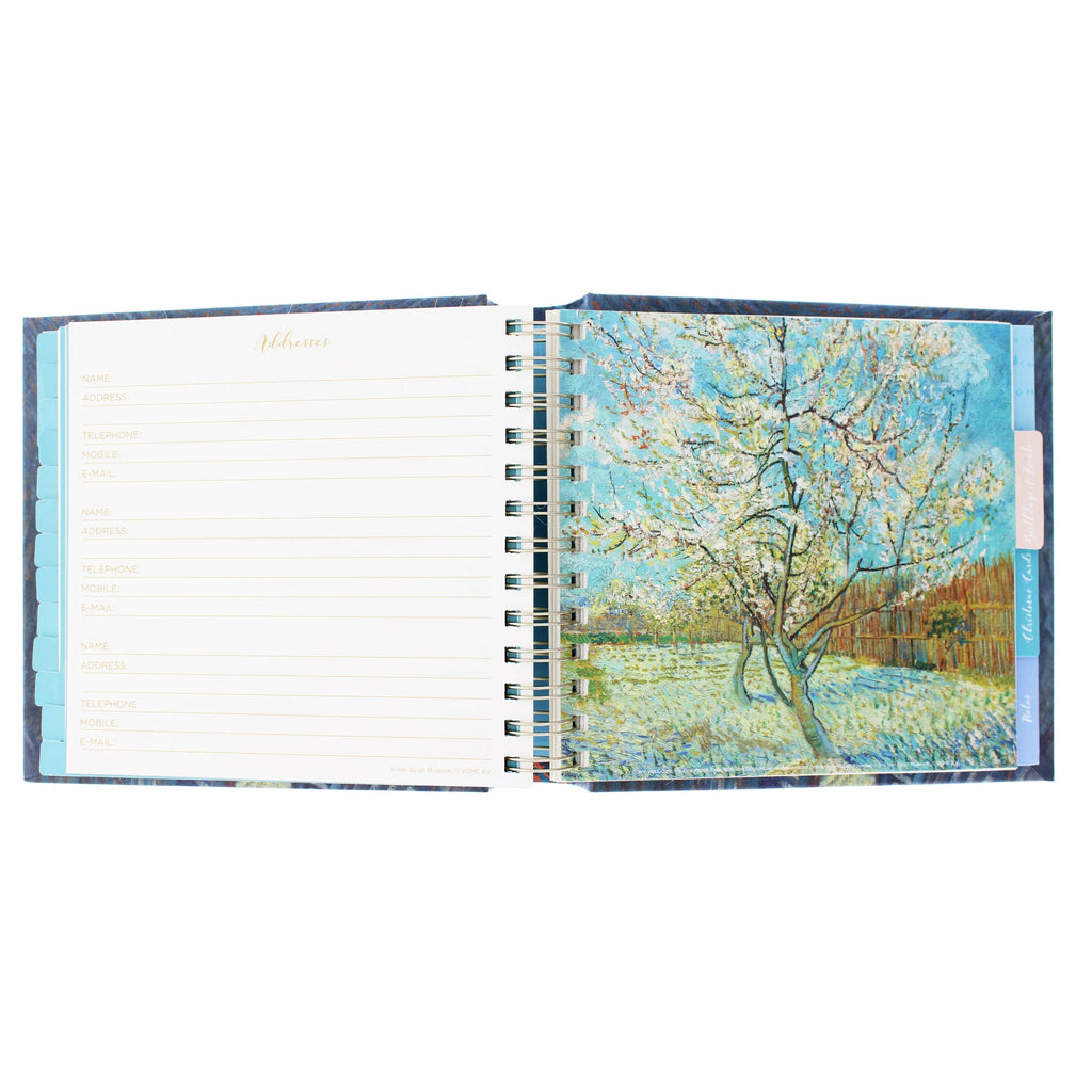 Oggetto regalo di design – Carnet d'adresses Van Gogh – Autoportrait | Blueprint Collections – vue 4