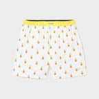Boxershort 100 % Bio-Baumwolle Ananas