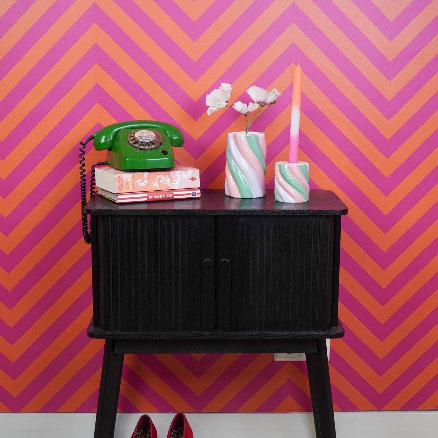 Marshmallow Vase - Pink/Mint/Lilac