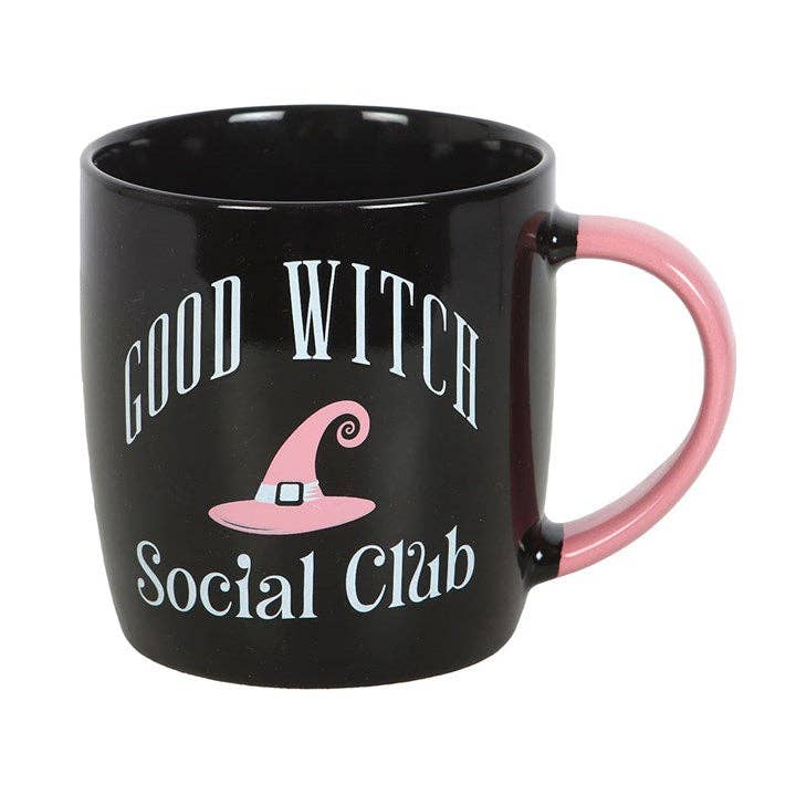 Good Witches Social Club Cup and Coaster Set