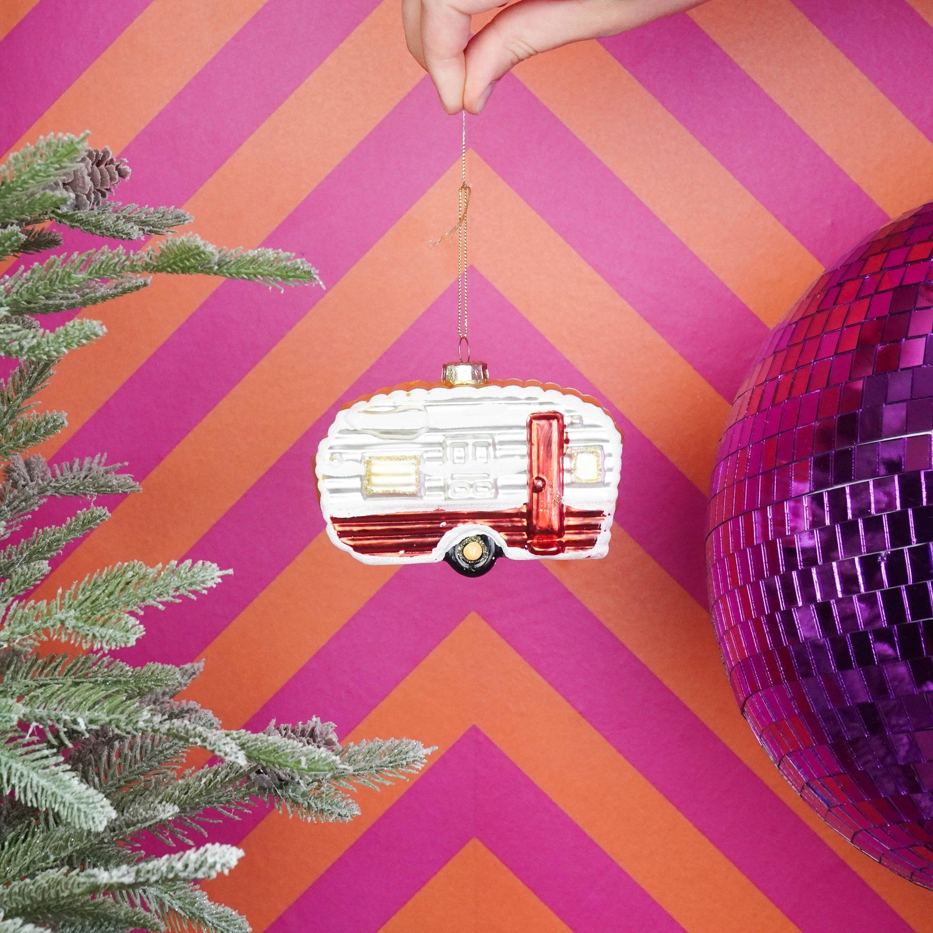 Caravan Christmas Ornament