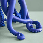 Lampe de table Baby Otto l’Octopus Bleu Résine 15,5 x 13,5 cm