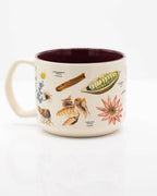 Design-lahja – Mug la Botanique du Thé – produit scientifique Cognitive Surplus EU, vue 2