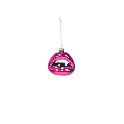 Boule de Noël Bouche Rose