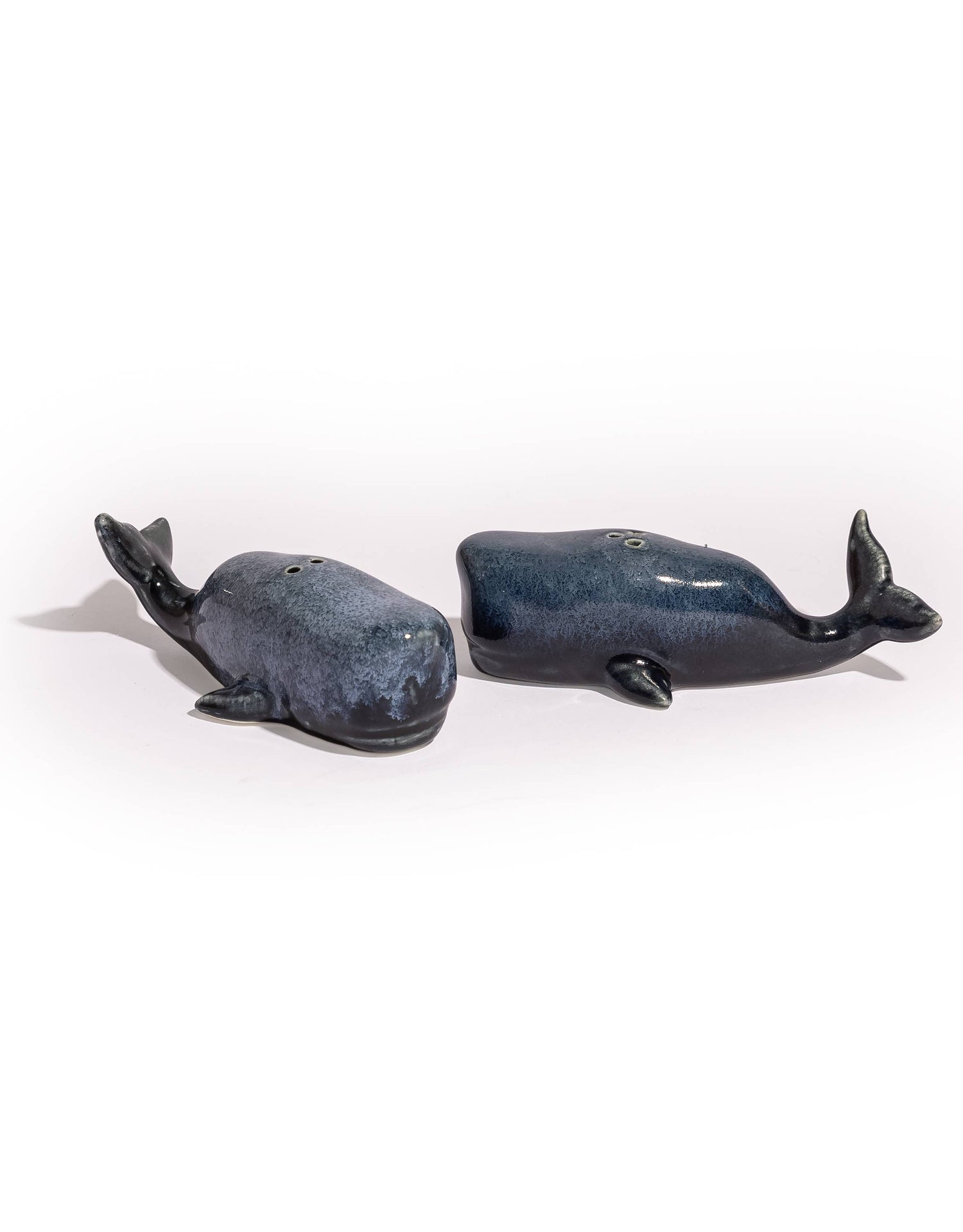Salière et poivrière Baleine bleue