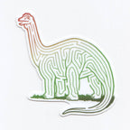 Sticker Dinosaure Labyrinthe | Designproducten en originele cadeaus