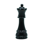 Moulin à épices «Chess» Reine en hêtre laqué noir brillant
