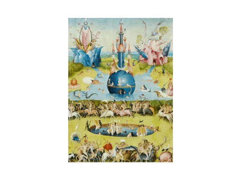 Torchon Jheronimus Bosch, Le Jardin des délices terrestres