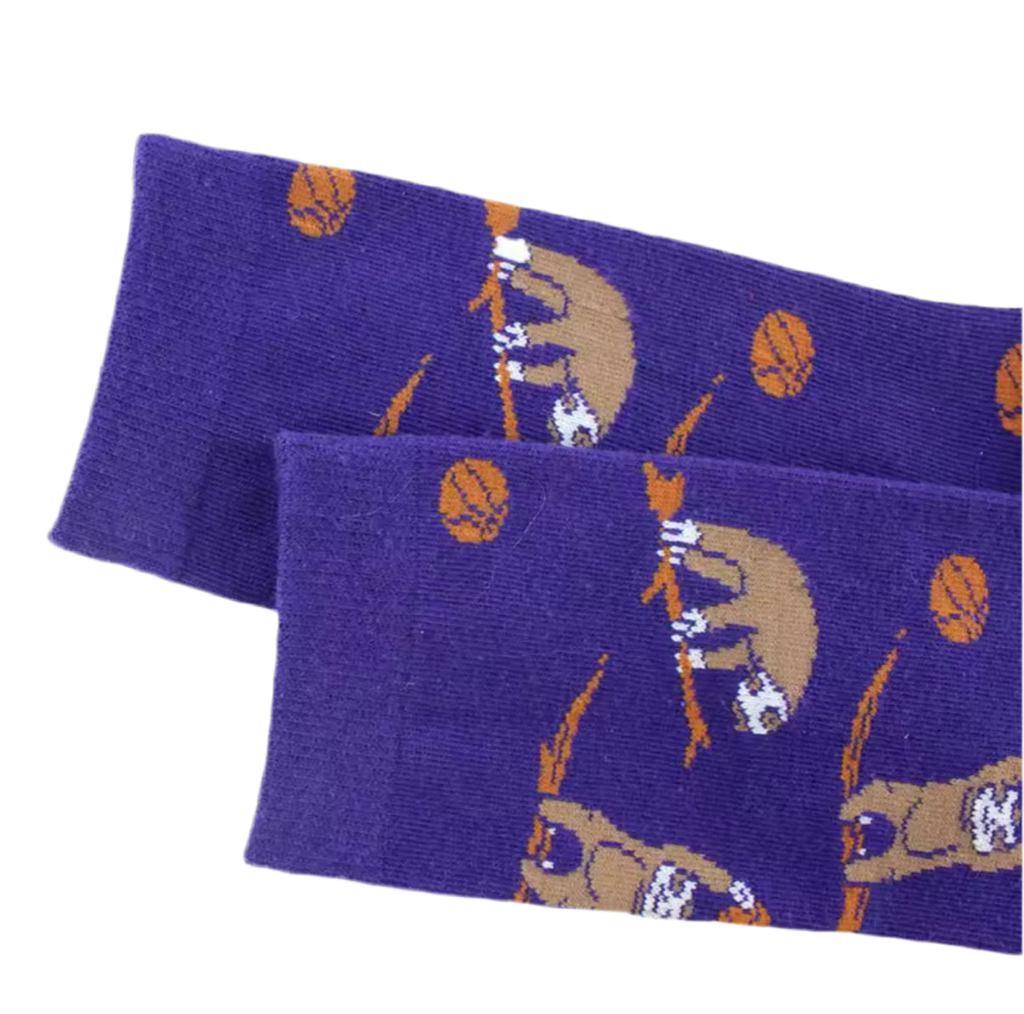 Oggetto regalo di design – chaussettes paresseux basketteurs mrcol