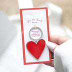 Porte-clés en forme de cœur « You Are Loved » | Design e regali originali