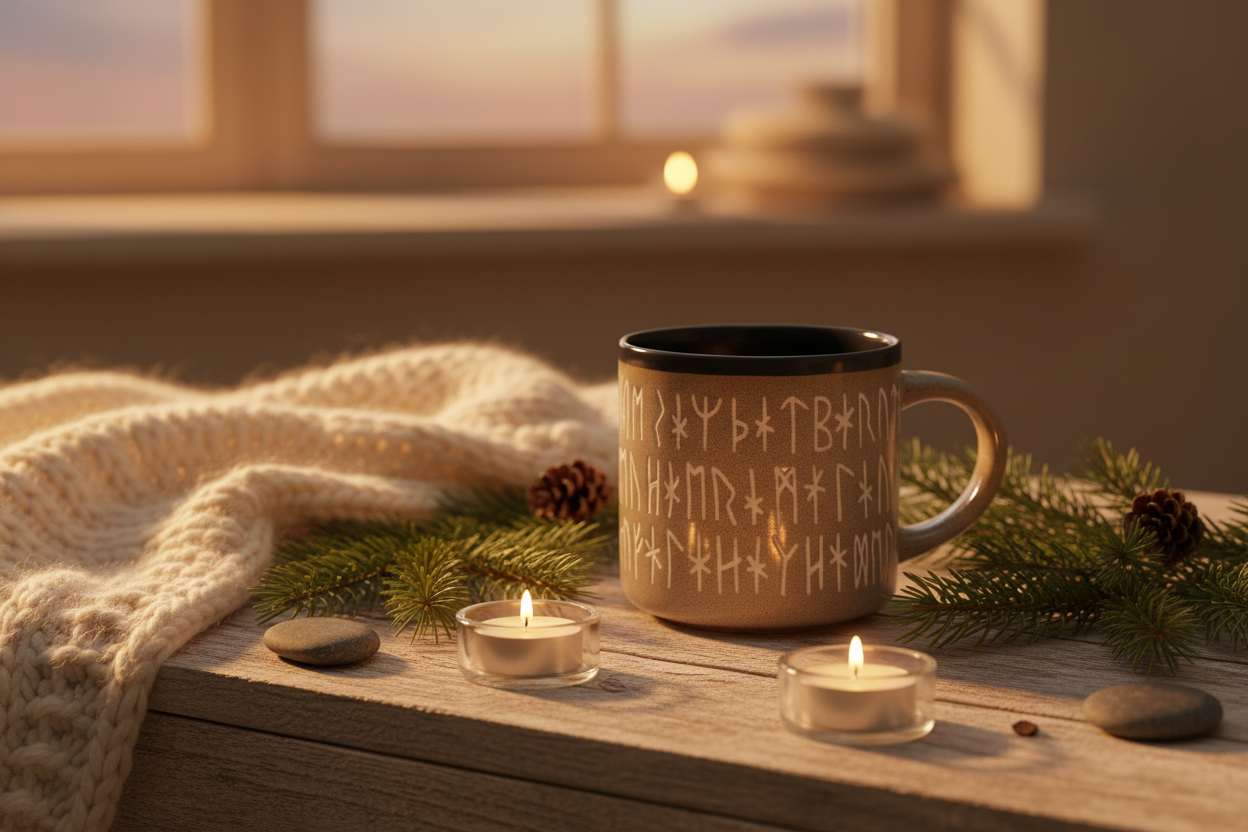 Mug Runes Nordiques (430 ml)